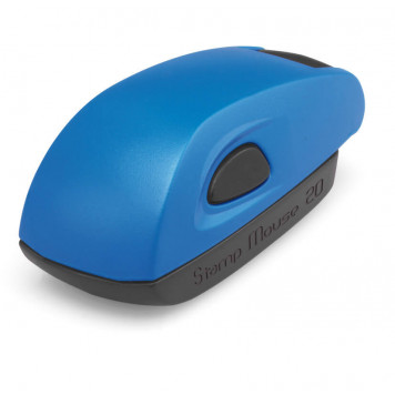 StampMouse20 Оснастка для штампа 14х38 мм c синей подушкой-2
