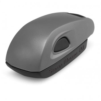 StampMouse20 Оснастка для штампа 14х38 мм c синей подушкой-1