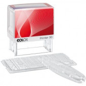 Printer 30NEW/1-Set Самонаборный штамп с персонализацией 5 строк с одной кассой