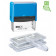 Printer60Set-F Пластмассовый самонаборный штамп с двумя кассами. 9 строк без рамки, 7 строк с рамкой