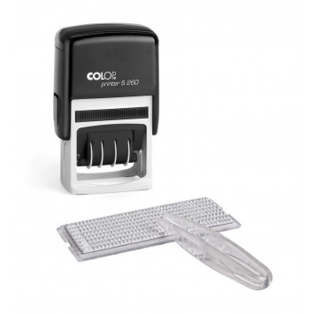 PrinterS260Set Самонаборный датер 2 строки с 1-ой кассой